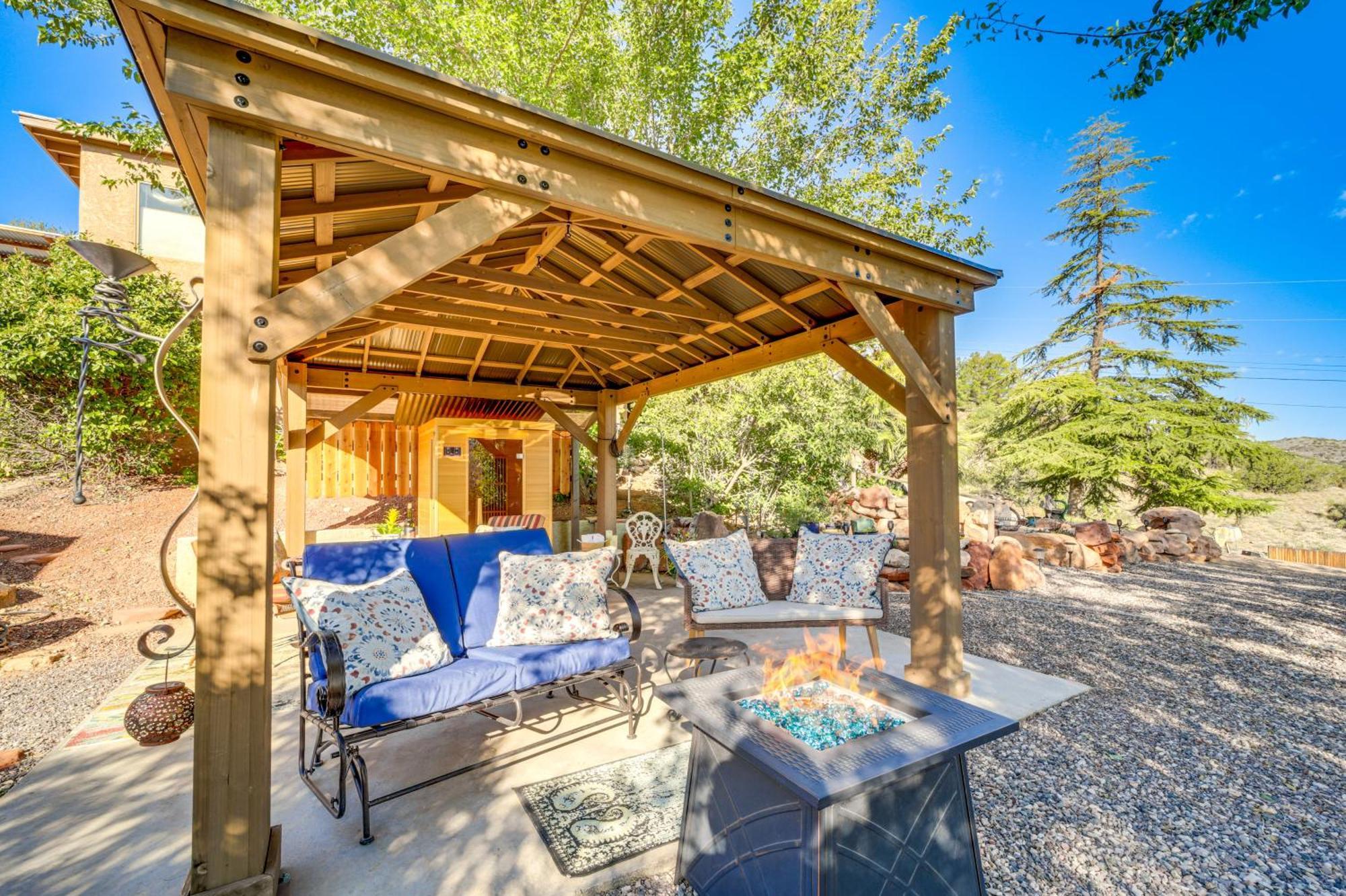 Vineyard Views And Sauna At Cornville Home! Котънууд Екстериор снимка